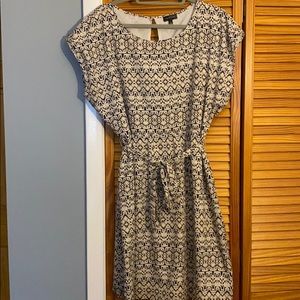 Blue and tan dress from the Limited size XL